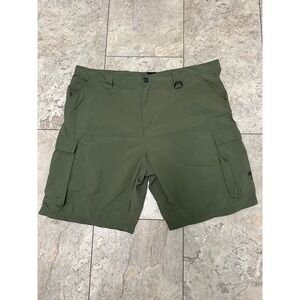 Boy‎ Scouts of America Centennial Uniform Shorts Womens 2XL Green Supplex Nylon